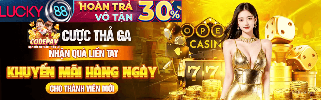 Lucky88 - Cơ hội nhận thưởng lớn